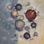 Deeper Shade of Summer 40" x 40" Abstract Oil Painting