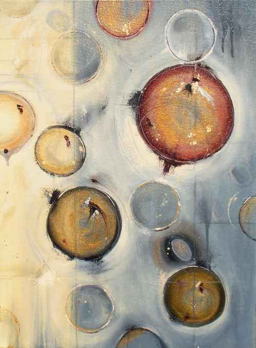 Shade of Summer 18" x 24" Abstract Oil Painting