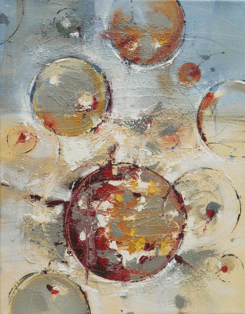 Love is the Sky 11″ x 14″ Abstract Oil Painting