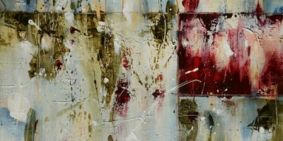 Sweet Sorrow 24" x 20" Abstract Oil Painting