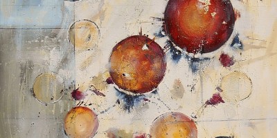 Forgotten Spring 24x30 Abstract Oil Painting