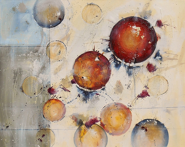 Forgotten Spring 24x30 Abstract Oil Painting