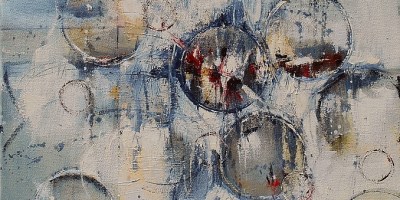 Twist of Fate 12x16 Abstract Oil Painting