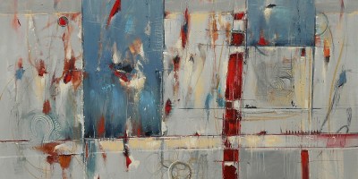 Sky, Journey, Eternity 30x48 Abstract Oil Painting