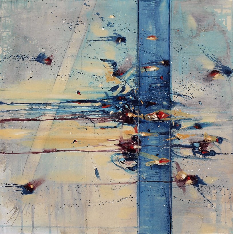 Crash Into You 36x36