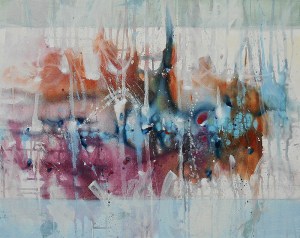 Under A Bright And Hollow Sky 24x30