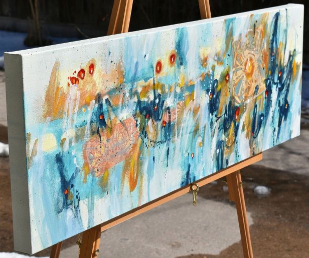 Side view of All Across The Universe