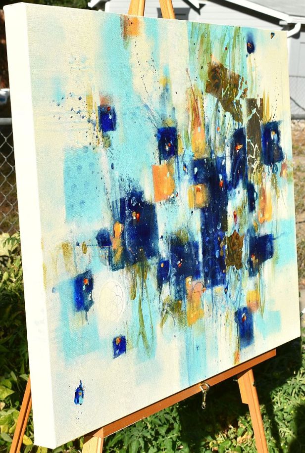 Side view of Cloaked In Light