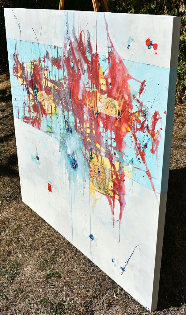 Side view of Breaking Free