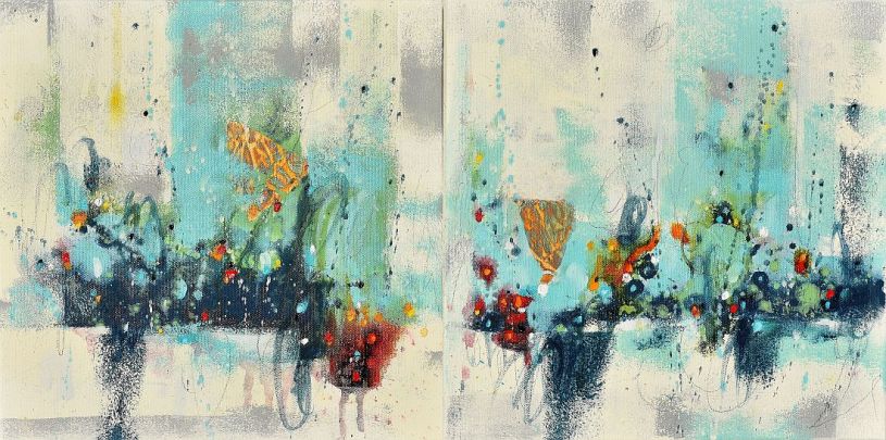 Midnight In The Garden 12"x24"