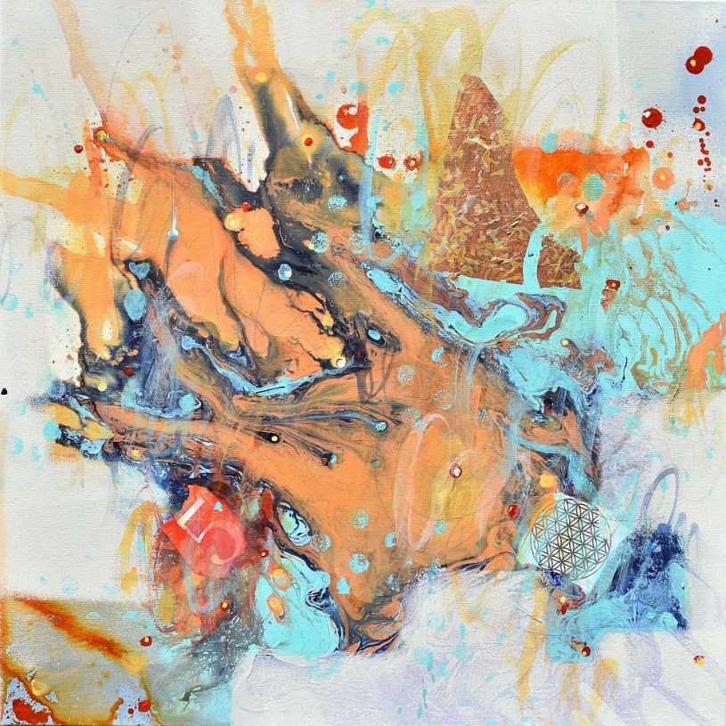 First Light of Day 20x20