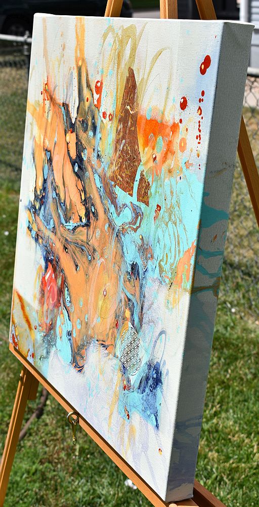 Side view of First Light of Day