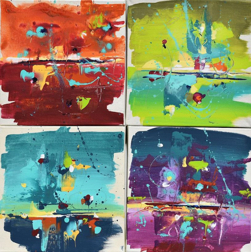 Colors of The September Sun 16x16