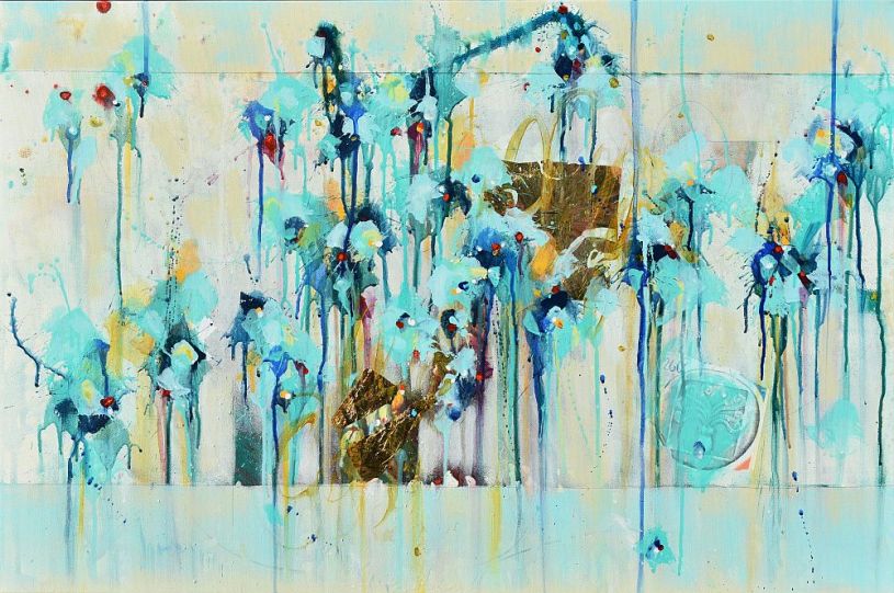 Whispering Winds of November 24"x36"