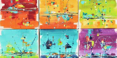 Colors of The December Sun 16"x24"