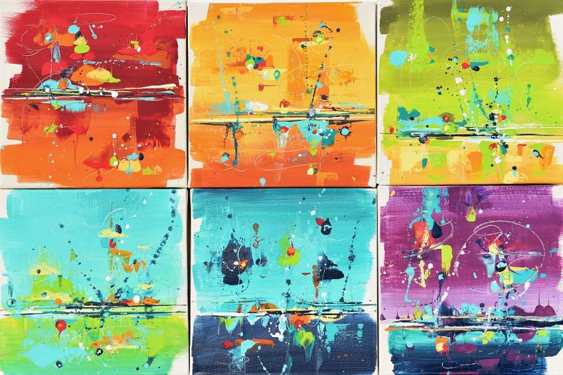 Colors of The December Sun 16"x24"