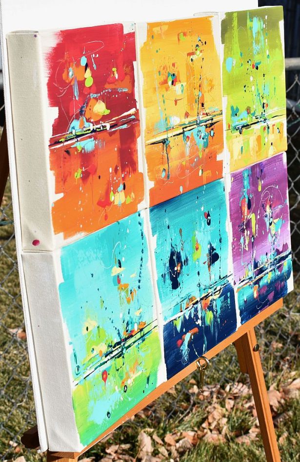 Side view of Colors of The December Sun