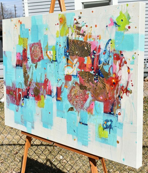 Side view of Traces of Time