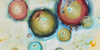 Glimmer of Becoming 30"x 30"