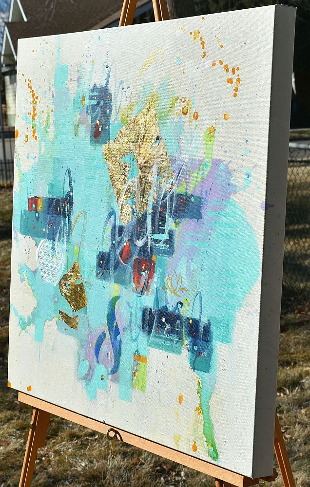 Side view of Listening Within