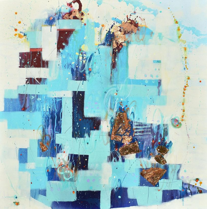 Breath of Twilight 36"x36"