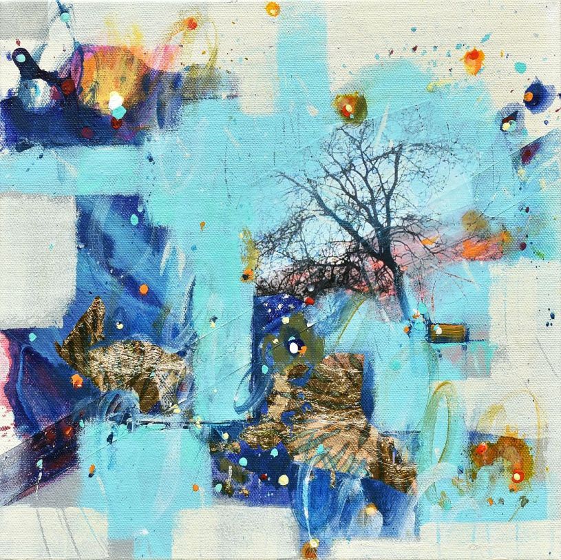 The Quickening Light 12"x12"